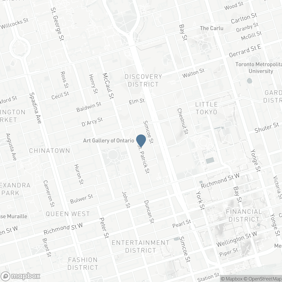 416 - 121 ST PATRICK STREET, Toronto, Ontario M5T 3C1